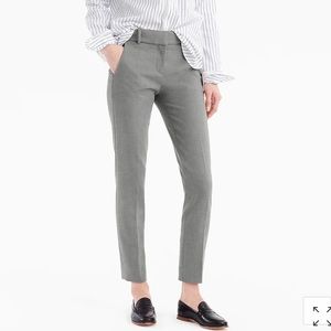 J crew Cameron slim crop pant four-season stretch